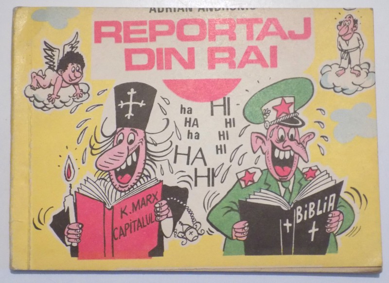 REPORTAJ DIN RAI , CARICATURI de ADRIAN ANDRONIC, 1991