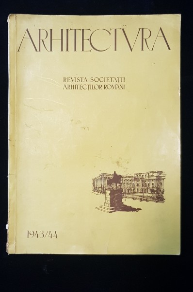 REVISTA ARHITECTURA 1943/44