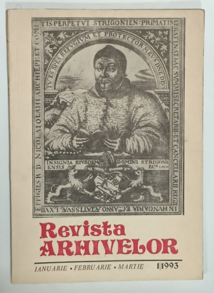 REVISTA ARHIVELOR , NR. 1 , 1993