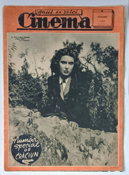 REVISTA CINEMA , NUMAR SPECIAL DE CRACIUN , ANUL XX , NUMARUL 639 , DECEMBRIE , 1943
