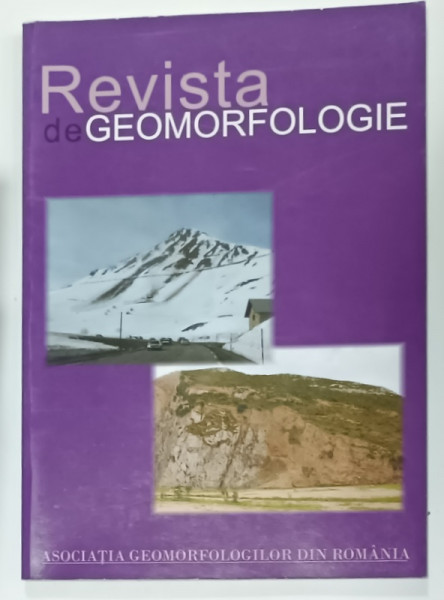 REVISTA DE GEOMORFOLOGIE , NR. 9 , 2007