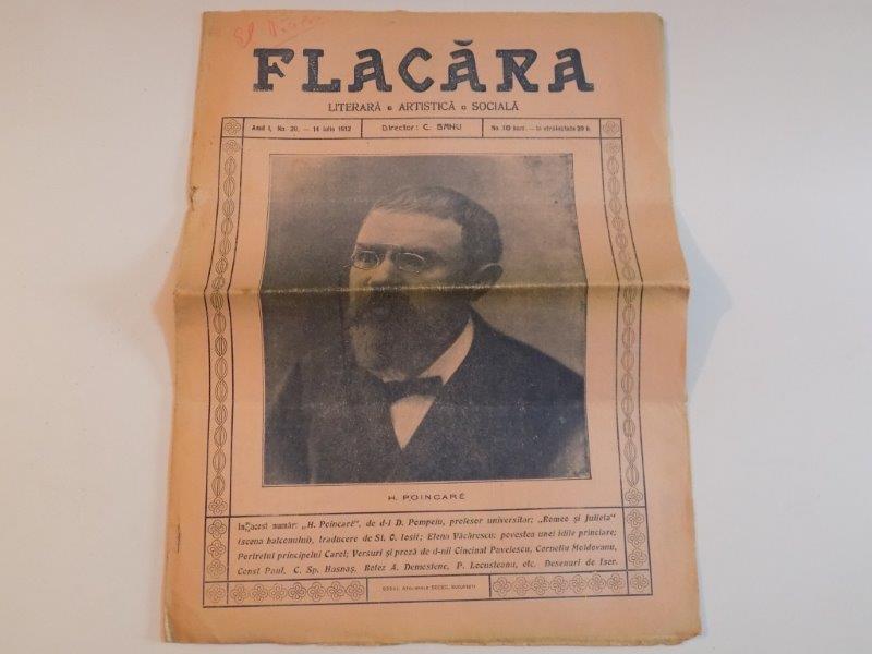 REVISTA FLACARA, ANUL I, NR. 39, 14 IULIE 1912