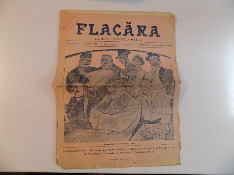 REVISTA FLACARA, ANUL I,NR.16, 4 FEBRUARIE 1912