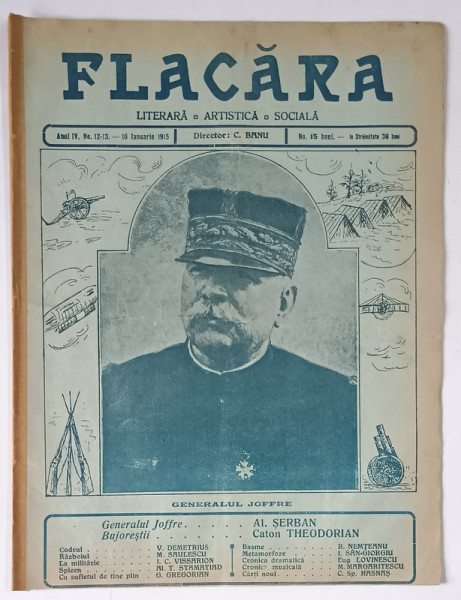 REVISTA FLACARA , ANUL VII , NR. 27 , 7 IULIE 1922