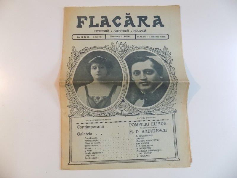 REVISTA FLACARA,ANUL III,NR.29, 3 MAI 1914