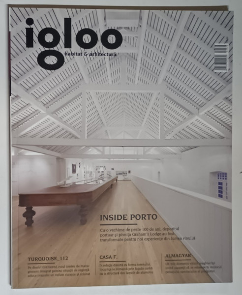 REVISTA IGLOO , HABITAT SI ARHITECTURA , NUMARUL 166 , OCTOMBRIE , 2015