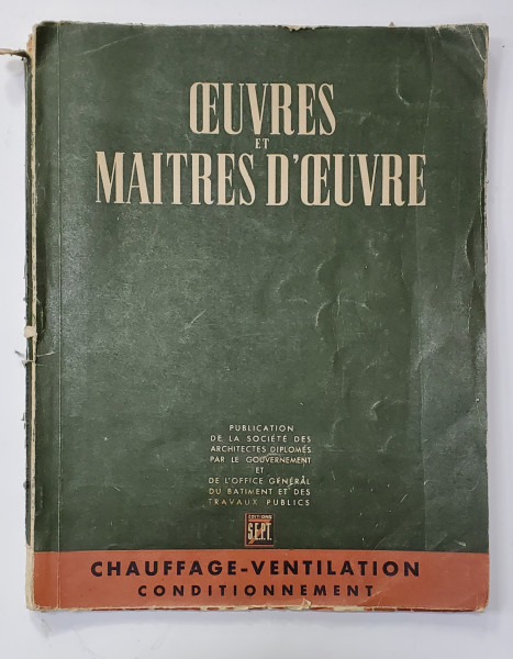 REVISTA &quot;OEUVRES ET MAITRES D'OEUVRE&quot; - NR. 9, 1948