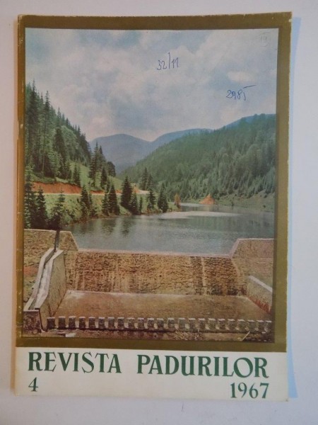 REVISTA PADURILOR , NR.4 1967