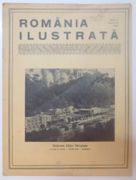 REVISTA ''ROMANIA ILUSTRATA'', ANUL II, MARTIE 1927