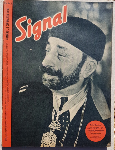 REVISTA ' SIGNAL ' , EDITIE IN LIMBA ROMANA, NR 6, MARTIE 1943