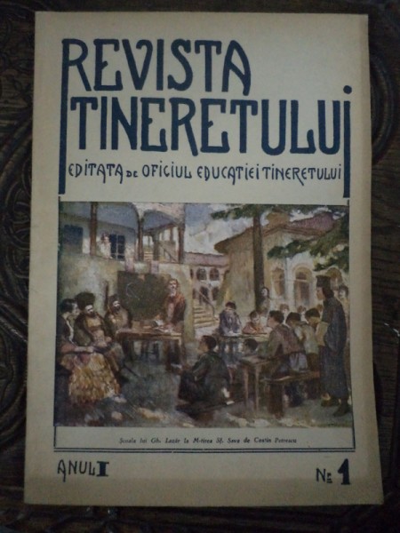 REVISTA TINERETULUI, ANUL I NR. 1,   23 FEBRUARIE1943