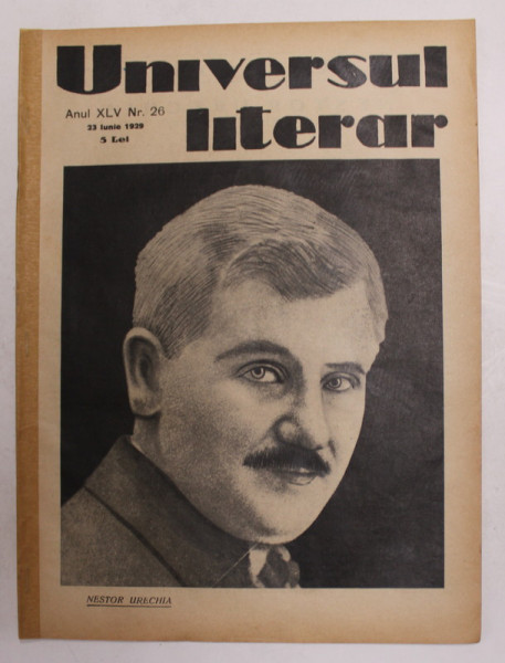 REVISTA 'UNIVERSUL LITERAR', ANUL XLV, NR. 26, 23 IUNIE1929