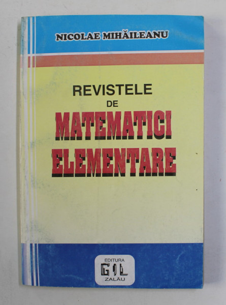 REVISTELE DE MATEMATICI ELEMENTARE de NICOLAE MIHAILEANU , 1995