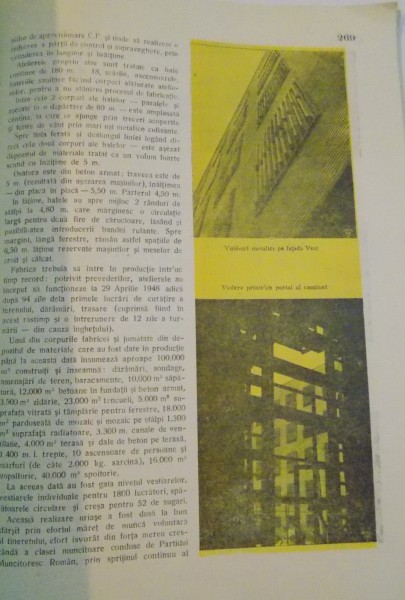 REVISTELE TEHNICE , AGIR , ARHITECTURA CONSTRUCTII , ANUL II , NR. 5  ,SEPTEMBRIE OCTOMBRIE  1948