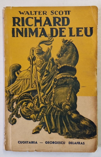 RICHARD INIMA - DE - LEU , roman de WALTER SCOTT , 1941