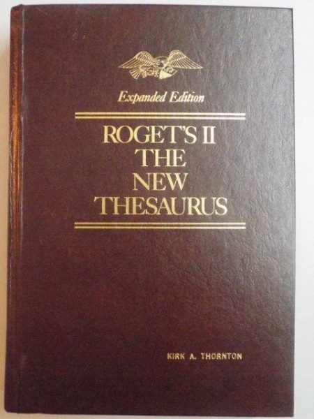 ROGET' S II THE NEW THESAURS de KIRK A. THORNTON