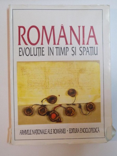 ROMANIA EVOLUTIE IN TIMP SI SPATIU , ALBUM , 1996