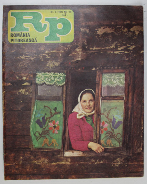 ROMANIA PITOREASCA , REVISTA LUNARA DE TURISM , NR. 5, 1980