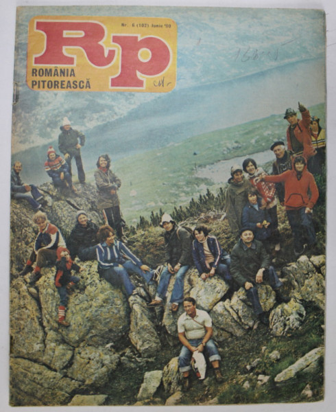 ROMANIA PITOREASCA , REVISTA LUNARA DE TURISM , NR. 6, 1980