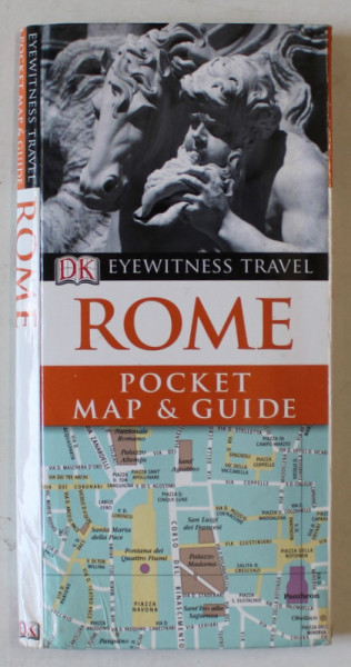 ROME , EYEWITNESS TRAVEL , POCKET MAP and GUIDE , 2010