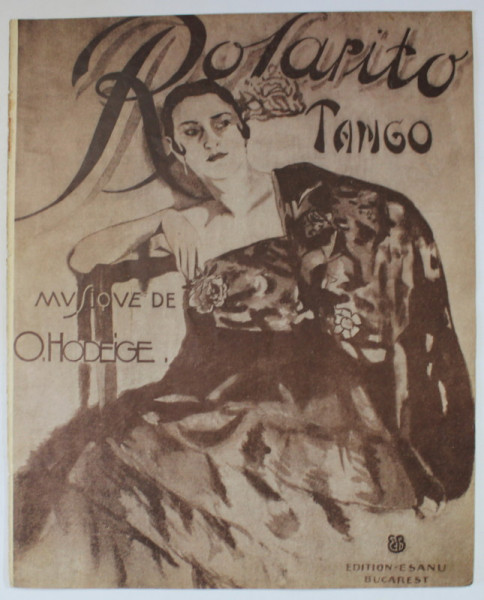 ROSARITO , TANGO , musique de O. HODEIGE , INTERBELICA , PARTITURA