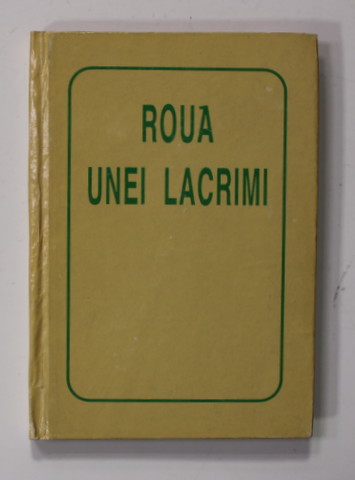 ROUA UNEI LACRIMI - UNIVERS POETIC FRANCOFON , 1995 , CARTE DE FORMAT MIC *