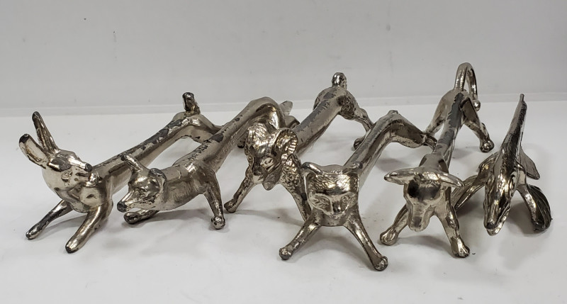 Sase suporturi pentru tacamuri, Secol XX