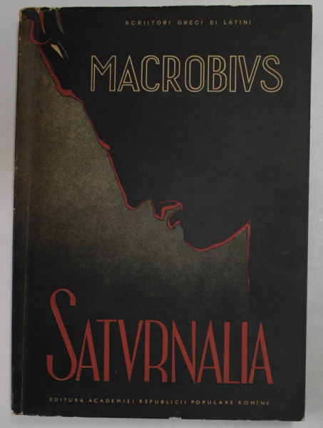 SATURNALIA de AMBROSIUS MACROBIUS THEODOSIUS , 1960