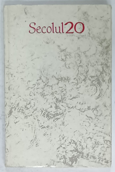 SECOLUL 20 , REVISTA DE LITERATURA UNIVERSALA , DIN SUMAR : JULES VERNE , PLATON , ARISTOTEL , G. APOSTU , HORIA BERNEA , ETC. , NR. 171 , 1975