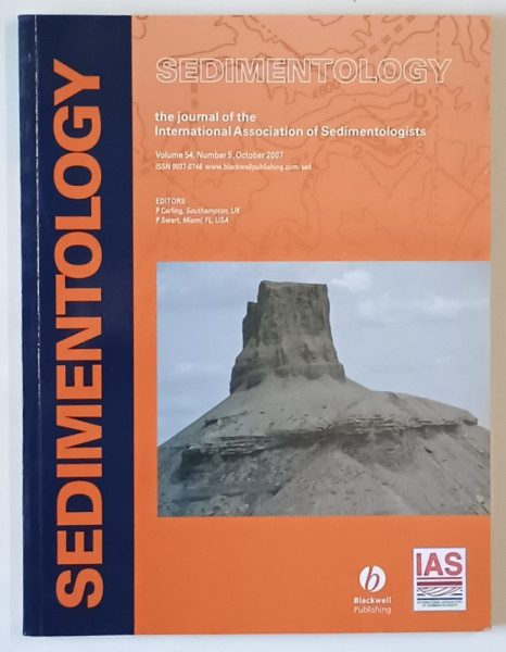 SEDIMENTOLOGY , THE JOURNAL OF I.A.S. VOLUME 54 , NUMBER 5 , 2007