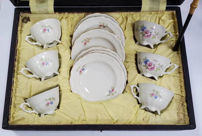 Serviciu din portelan pentru cafea, Tielsch Altwasse. Germania, Perioada Interbelica