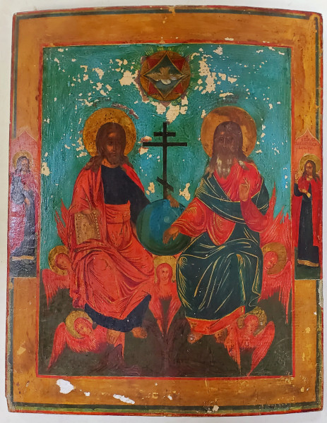 Sfanta Treime, Icoana Ruseasca, Secol XIX