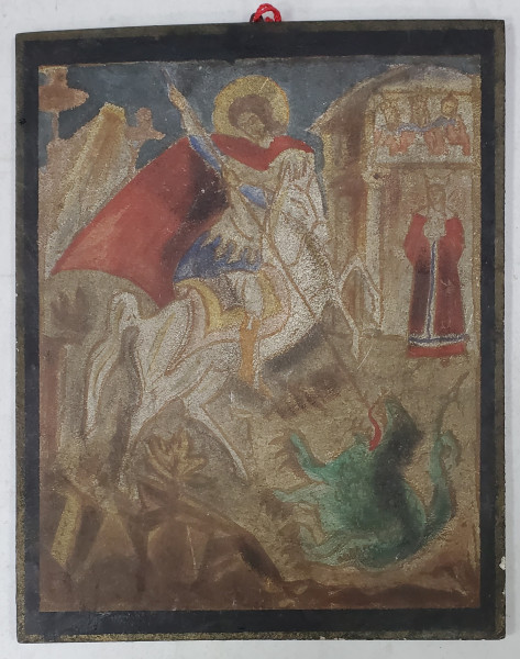 Sfantul Gheorghe Ucigand Balaurul, Icoana, Secol XX