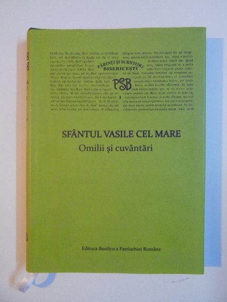 SFANTUL VASILE CEL MARE , OMILII SI CUVANTARI 2009