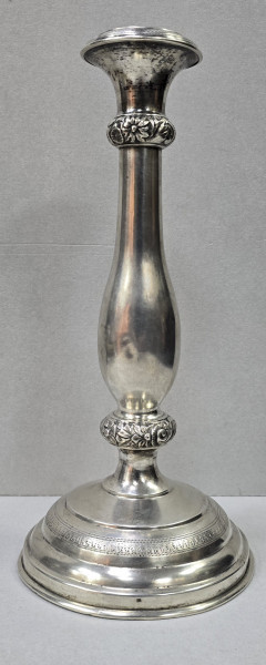 Sfesnic din argint cu o lumina, Viena, 1856
