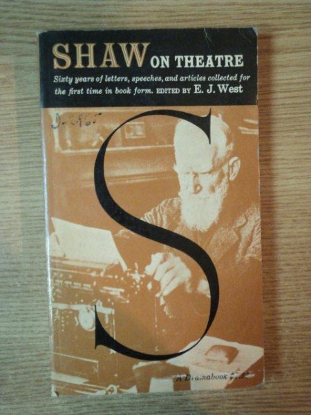 SHAW ON THEATRE de E.J. WEST