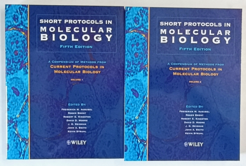 SHORT PROTOCOLS IN MOLECULAR BIOLOGY , A COMPENDIUM OF METHODS FROM CURRENT PROTOCOLS IN MOLECULAR BIOLOGY , FIFTH EDITION , VOLUMES I - II by FREDERICK M. AUSUBEL ... KEVIN STRUHL , 2002