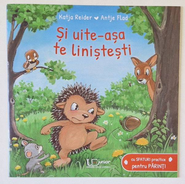 SI UITE - ASA TE LINISTESTI , text de KATJA REIDER , ilustratii de ANTJE FLAD , 2022