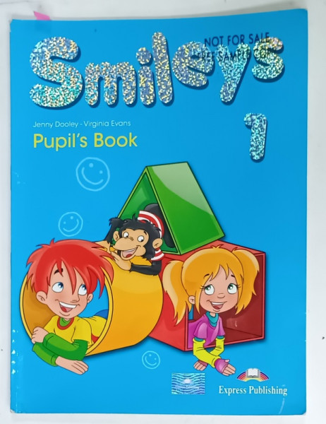 SMILEYS 1 , PUPIL 'S BOOK by JENNY DOOLEY and VIRGINIA EVANS , 2013, PREZINTA URME DE UZURA