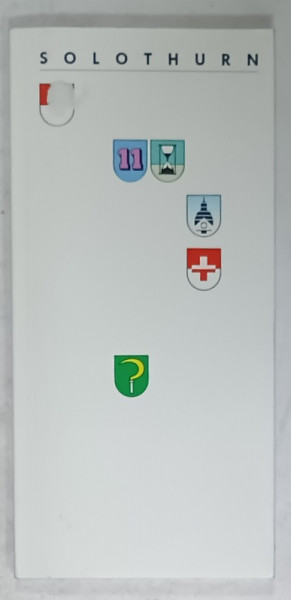 SOLOTHURN , SERIA '  23 DE CANTOANE ALE ELVETIEI '  , 1991, TEXT IN LIMBA GERMANA *