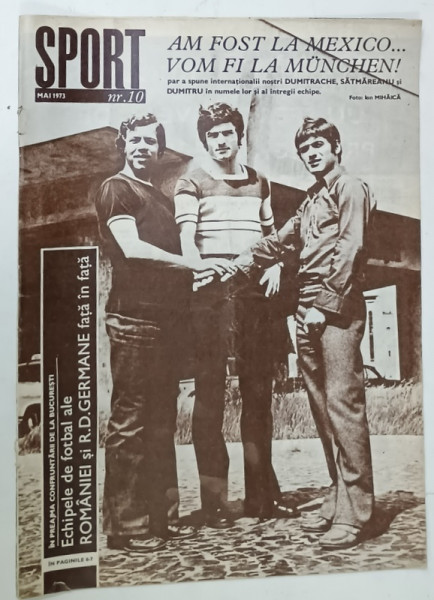 SPORT , REVISTA ILUSTRATA , NR. 10 , 1973