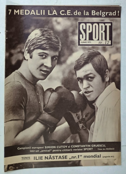 SPORT , REVISTA ILUSTRATA , NR. 12 , 1973