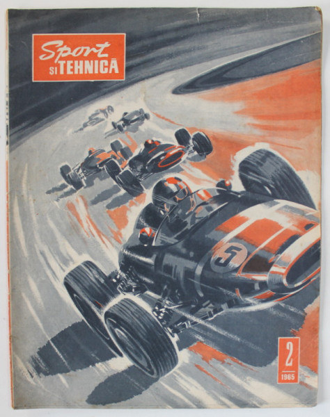 SPORT SI TEHNICA , REVISTA LUNARA A C.N.E.F.S. DIN R.P. ROMANA , NR. 2 , 1965