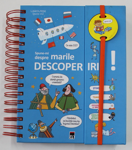 SPUNE - MI DESPRE MARILE DESCOPERIRI de CAROLINE FAIT , 2020