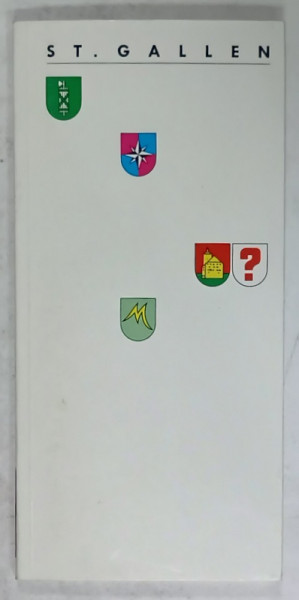 ST. GALLEN  , SERIA '  23 DE CANTOANE ALE ELVETIEI '  , 1991, TEXT IN LIMBA GERMANA *