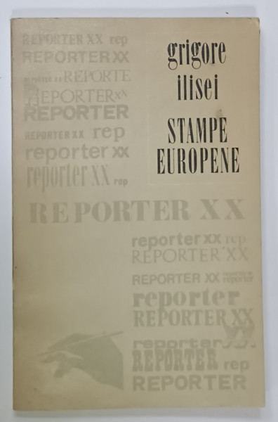 STAMPE EUROPENE de GRIGORE ILISEI , 1976 , DEDICATIE *
