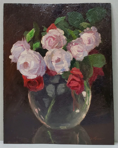 Stavru Tarasov (1883 - 1961) - Vas cu trandafiri