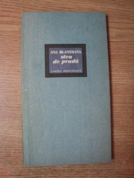 STEA DE PRADA de ANA BLANDIANA , 1985 , CONTINE DEDICATIA AUTORULUI