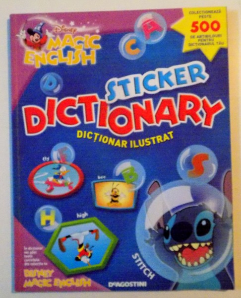 STICKER DICTIONARY , DICTIONAR ILUSTRAT , 2008