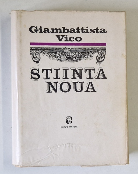 STIINTA NOUA de GIAMBATISTA VICO  1972
